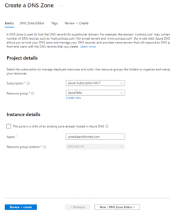 How to Create and Manage a DNS Zone in Azure – Step-by-Step for ...