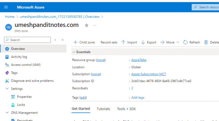 How to Create and Manage a DNS Zone in Azure – Step-by-Step for ...