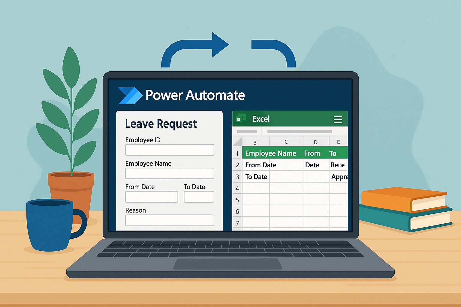 Auto-Updating Leave Request Tracker